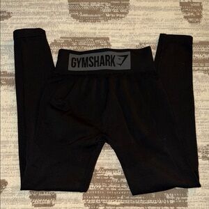 Gymshark Black Leggings Active wear Work Out Yoga Athleisure Size XS
